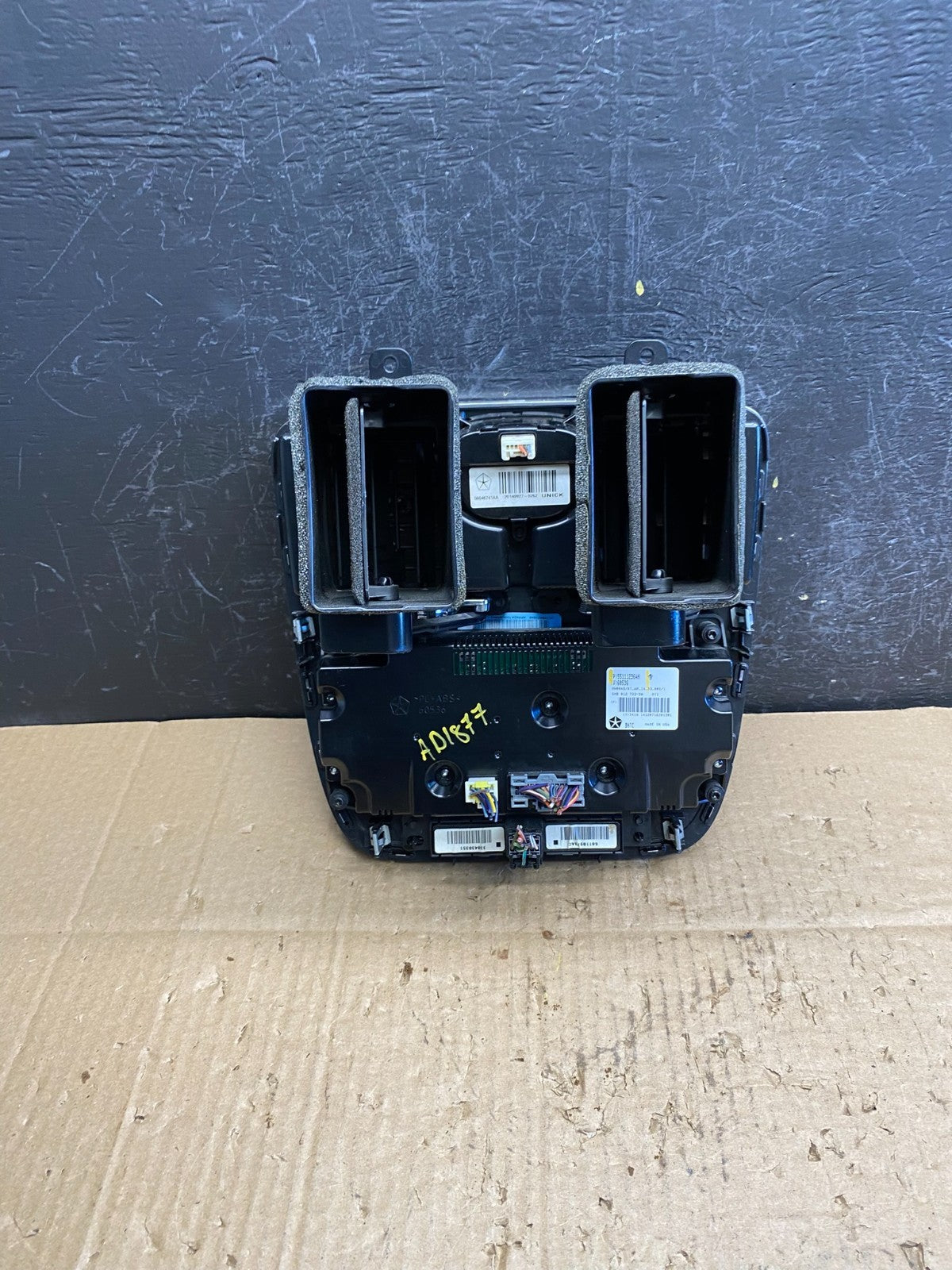 2011-2016 Chrysler Town Country Climate Control Panel Center Dash Trim AD1877 DG4