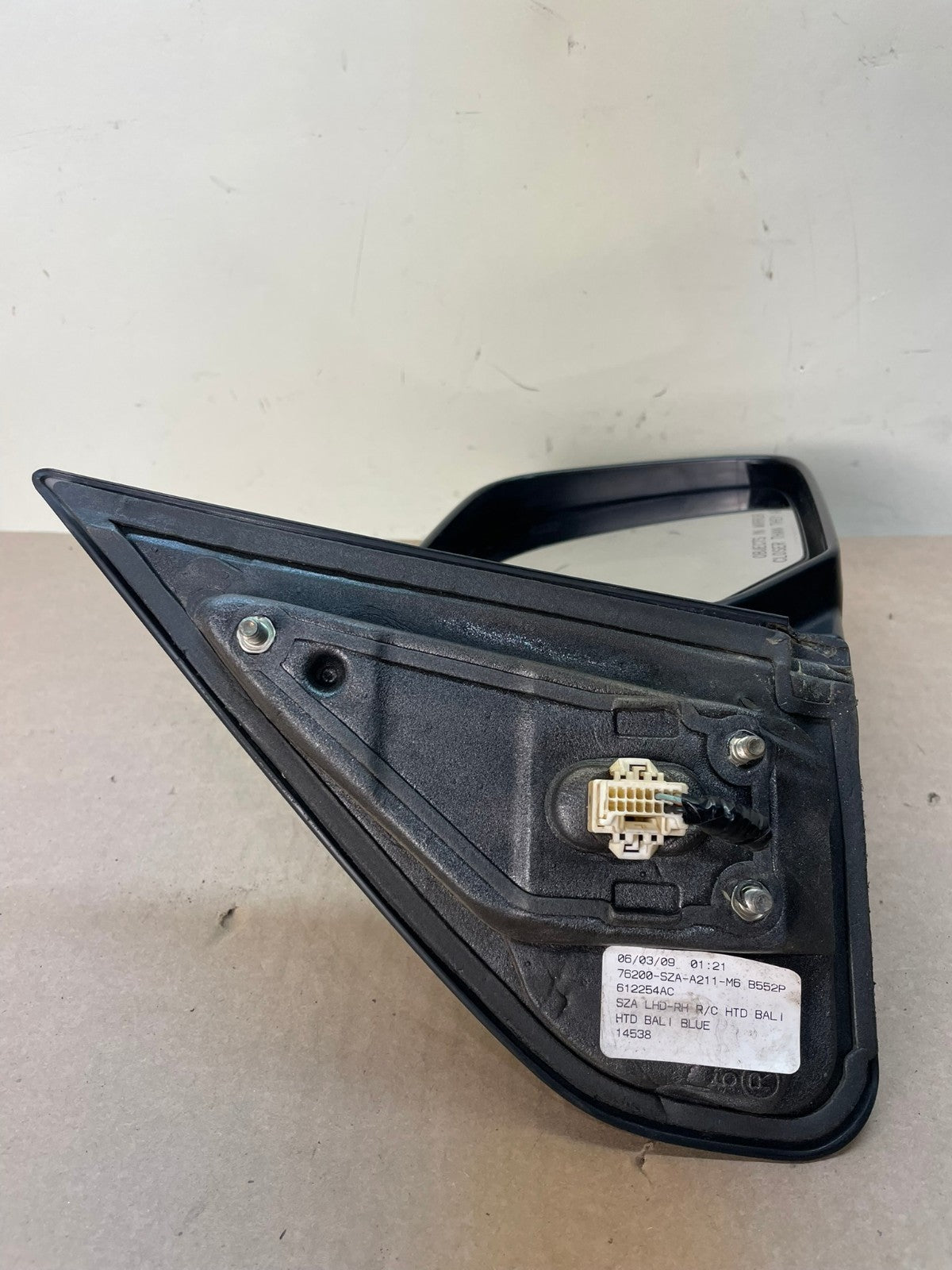 2009-2015 Honda Pilot Right Passenger Side View Door Mirror AI0837 LK4