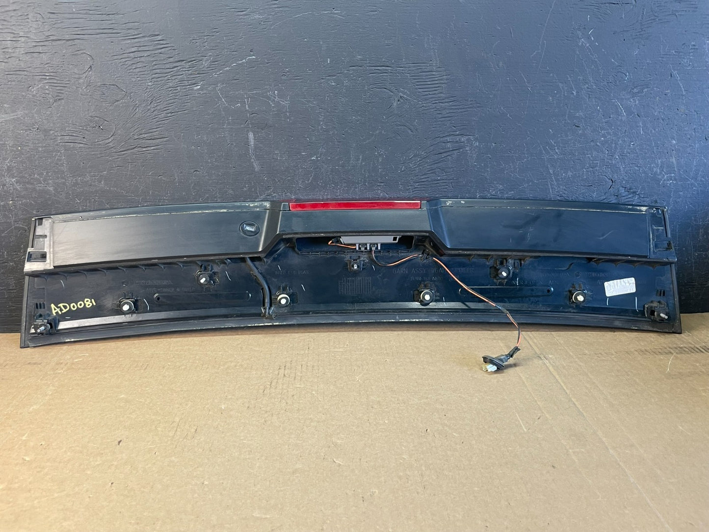 2011 to 2017 Honda Odyssey Rear Trunk Spoiler Gate AD0081 DG5
