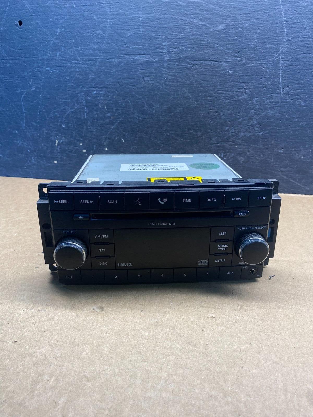 2007-2012 Chrysler Dodge Jeep Ram Radio CD MP3 AUX Receiver AF4226 DW0