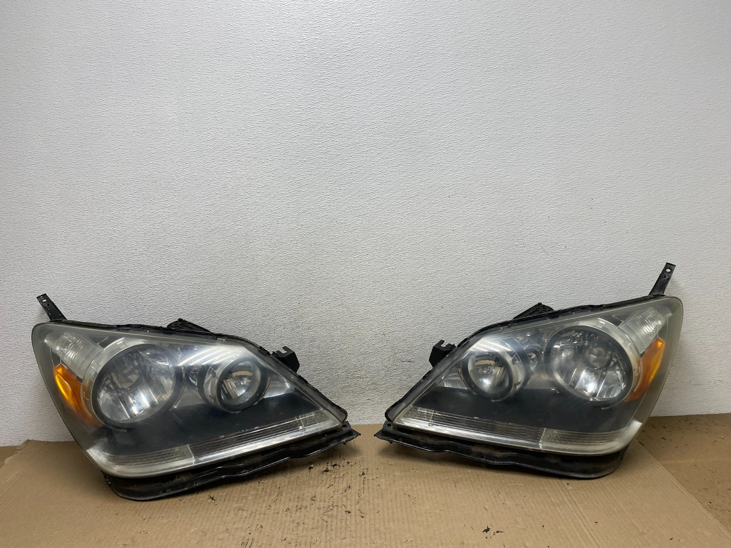 2005 2006 2007 Honda Odyssey Left+Right Set Halogen Headlights AF5992 DW0