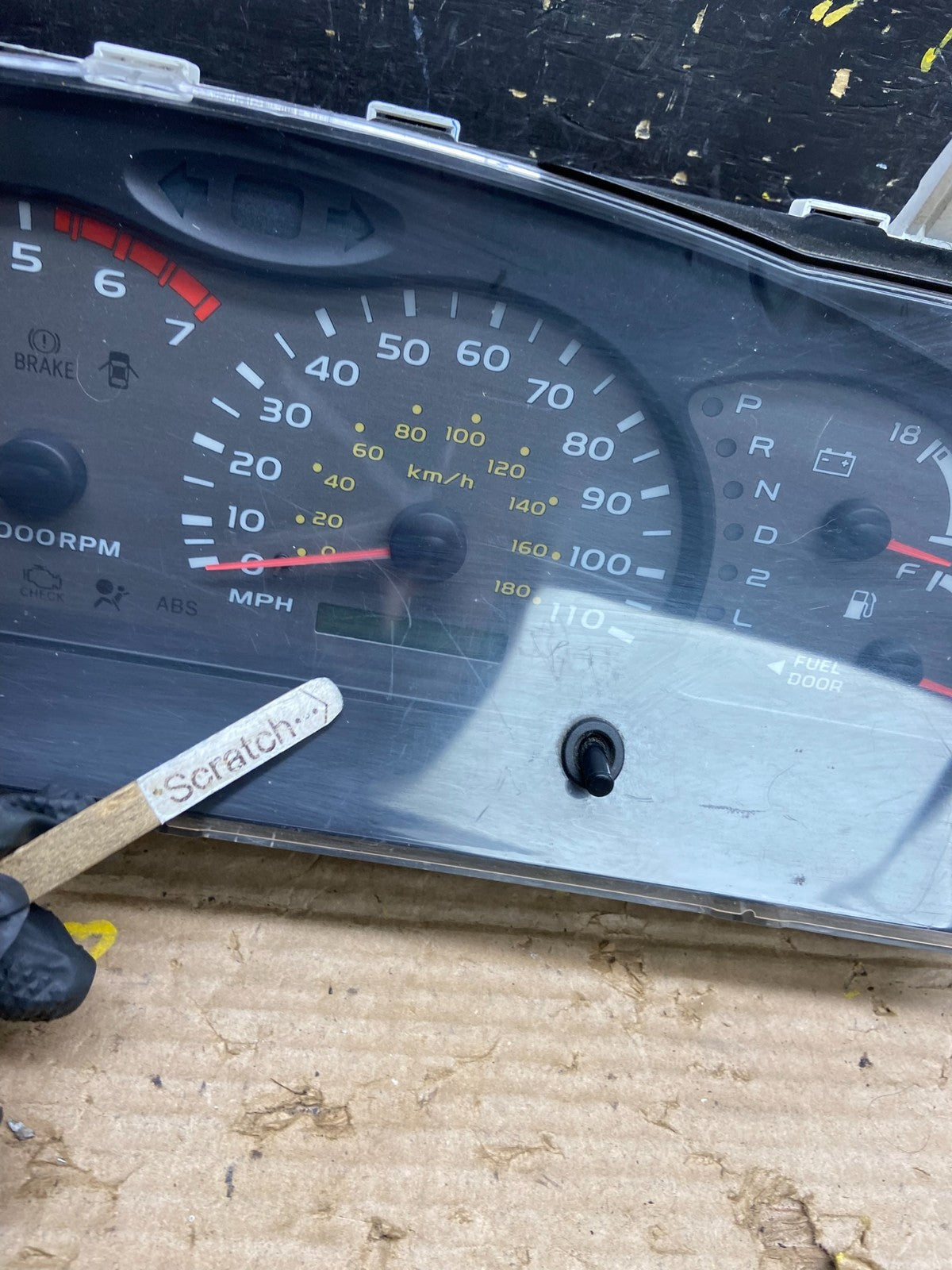 2001 to 2007 Toyota Sequoia Speedometer Insrument Gauge Cluster W6321 DG1