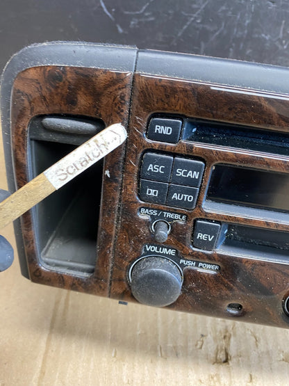 1999-2004 Volvo S80 Radio AM FM CD Cassete Tape Player Radio OEM ab9651 DG1