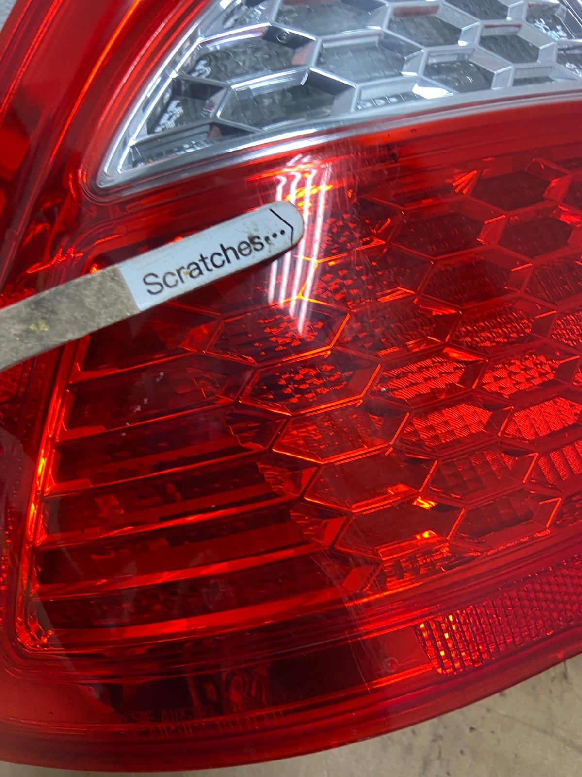 2010 2011 2012 Ford Fusion Left Driver LH Side Tail Light AD2784 LK3