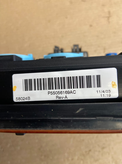 2005-2009 Dodge Durango Heat AC Climate Temperature Control Radio Bezel ah3652DG4