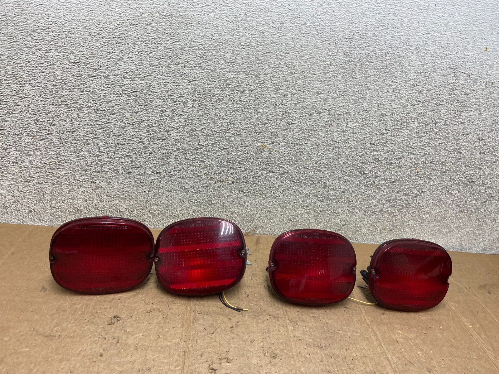 1991 to 1996 Chevrolet Corvette C4 Rear Set 4pcs Tail Lights AA4199 DG0