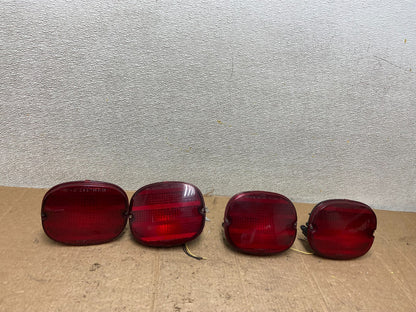 1991 to 1996 Chevrolet Corvette C4 Rear Set 4pcs Tail Lights AA4199 DG0