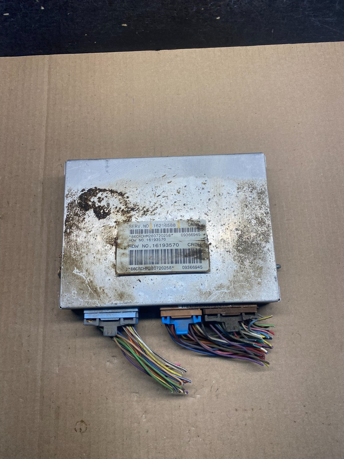 1996 Chevrolet Silverado Engine Control Module ECM ECU ag9466 DG0