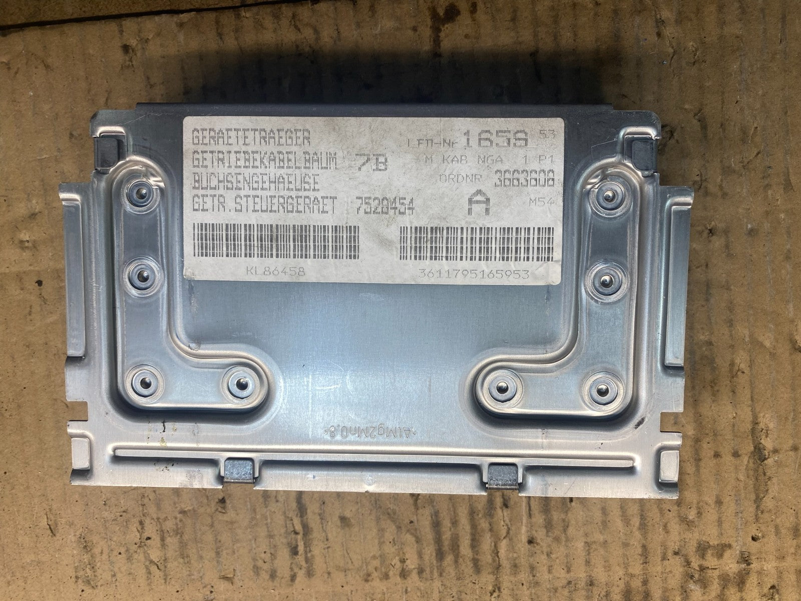2001-2003 BMW 530i TCM TCU Transmission Computer Unit ad1473 DG1