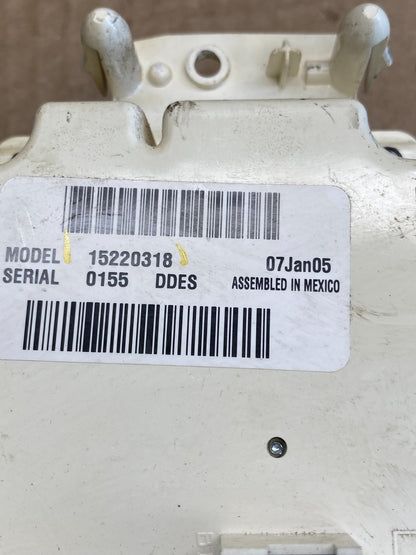 2003-2006 GMC Chevrolet Envoy Trailblazer Climate Control A/C Panel AC9444 DG4
