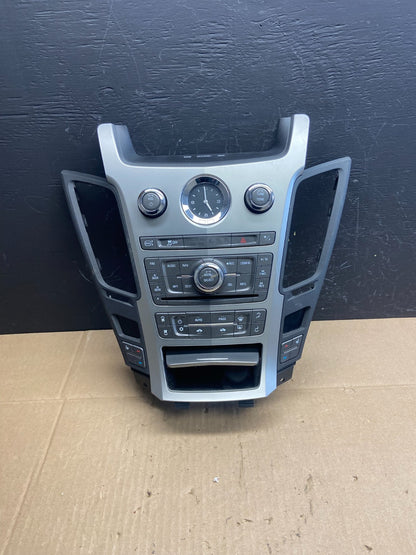 2008-2012 Cadillac CTS A/C Heater Radio Climate Control Panel Bezel OE AB9436 DG1