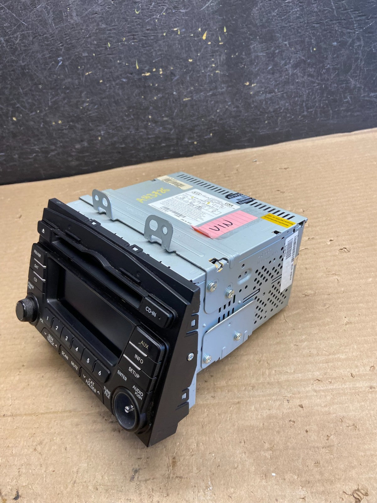 2011 2012 2013 Kia Optima Am Fm Cd Player Radio AH3726 DG3