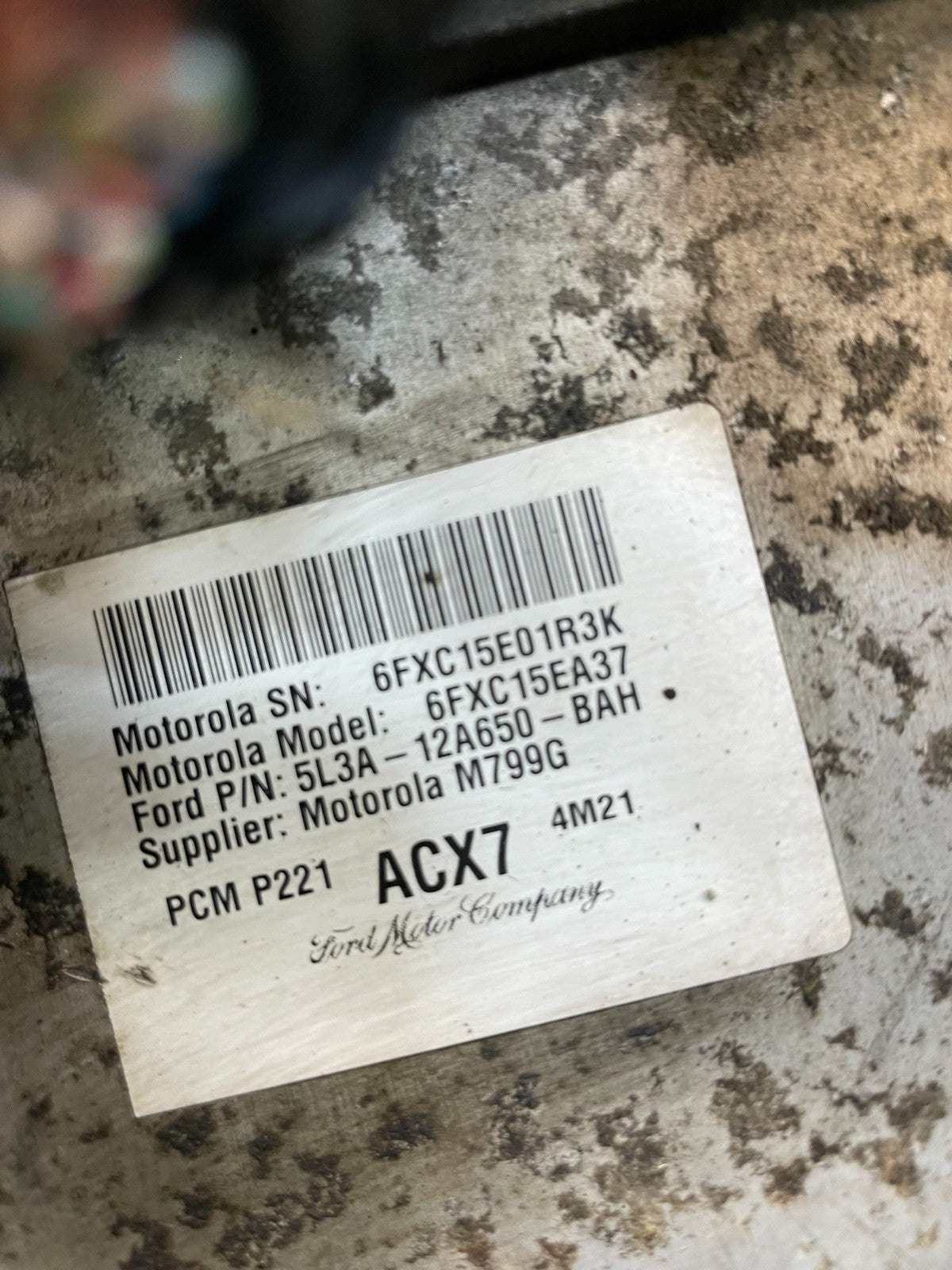 2005 Ford F-150 F150 5.4L Engine Control ECU Computer 5L3A-12A650-BAH t7155  DG3