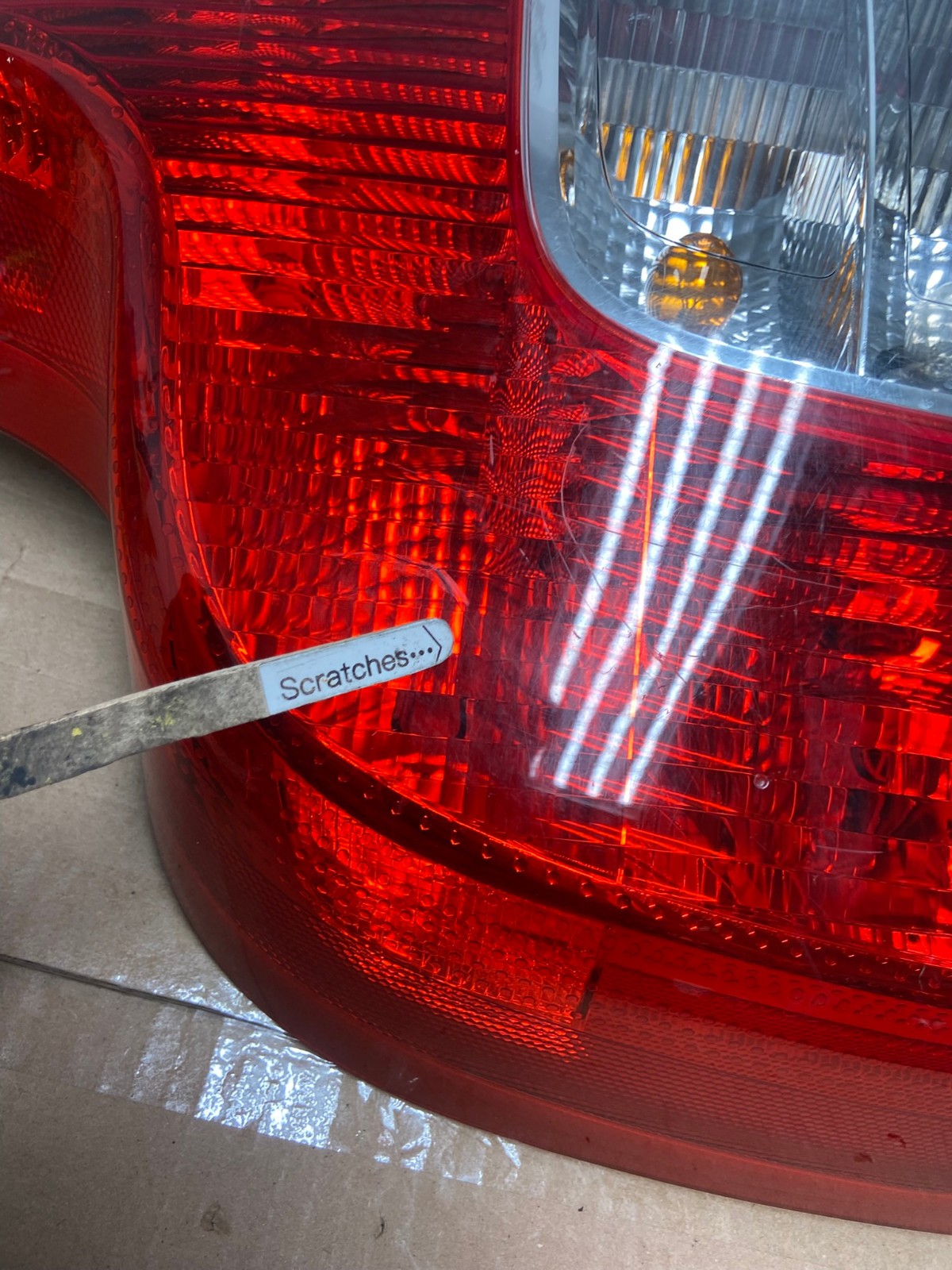 2007 to 2012 Volvo XC90 Left Driver Lh Side Lower Tail Light AE4930 LK3