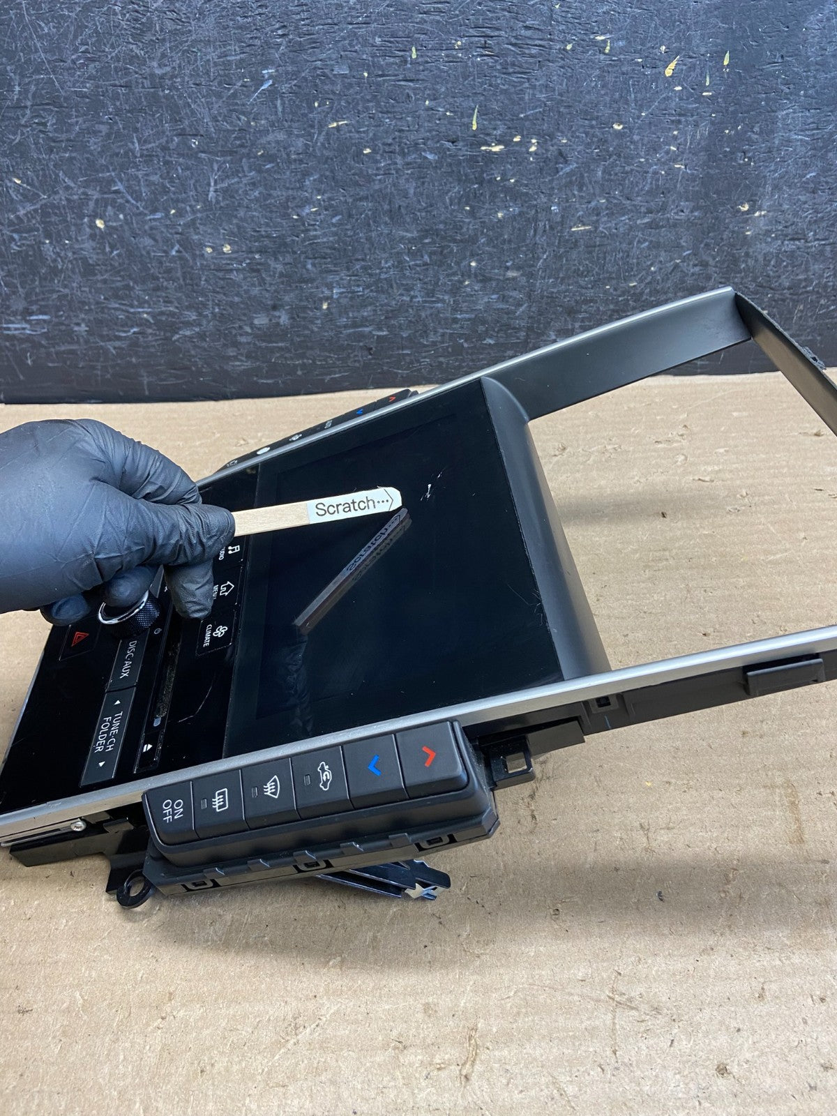 2015-2019 Infiniti Q50 Screen Audio Climate Control Panel Temperature AH3956 DG2