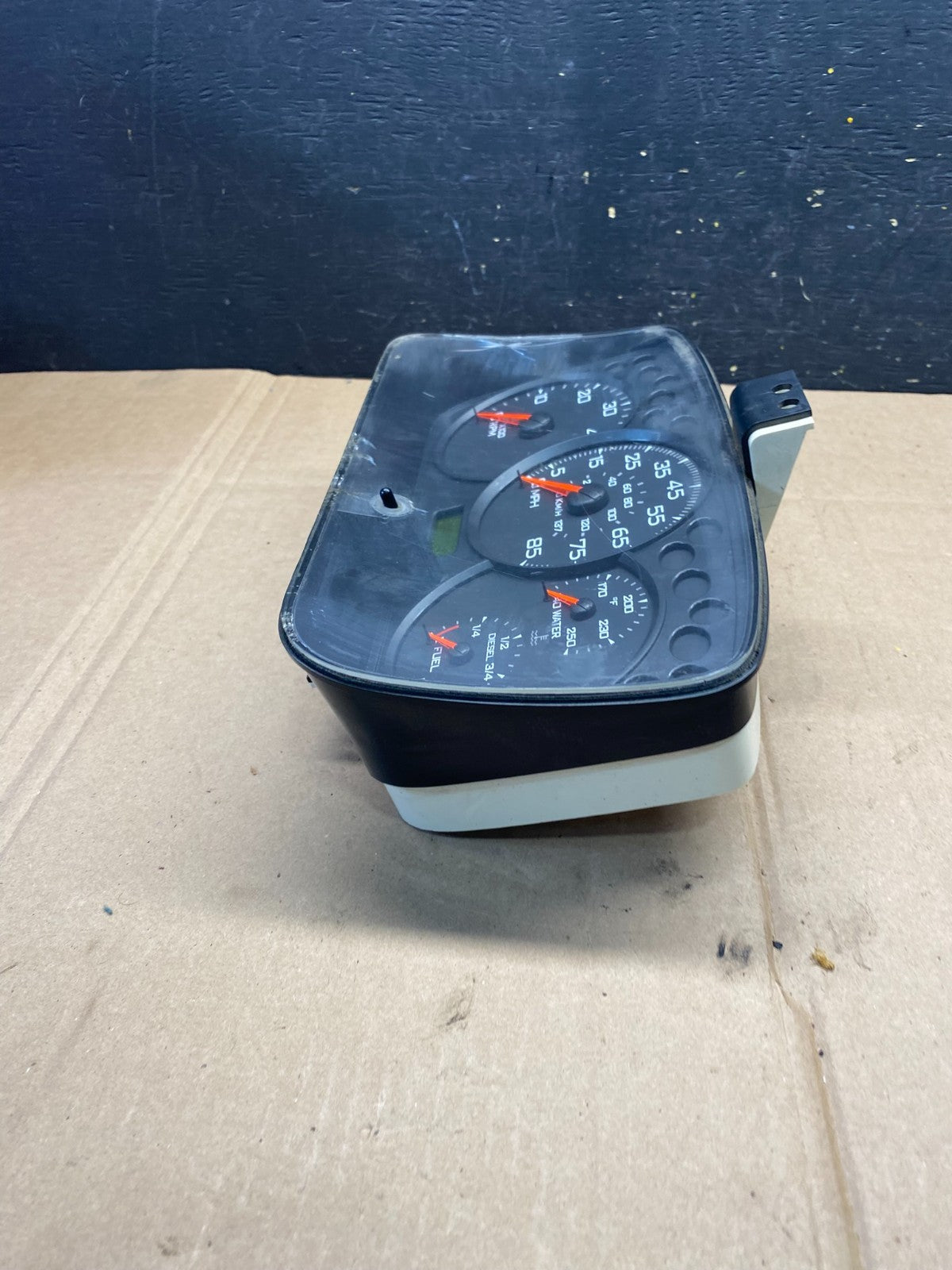 2007 Ford F450 4 Gauge Instrument Dash Cluster International 3587350C96 O7296 PS3