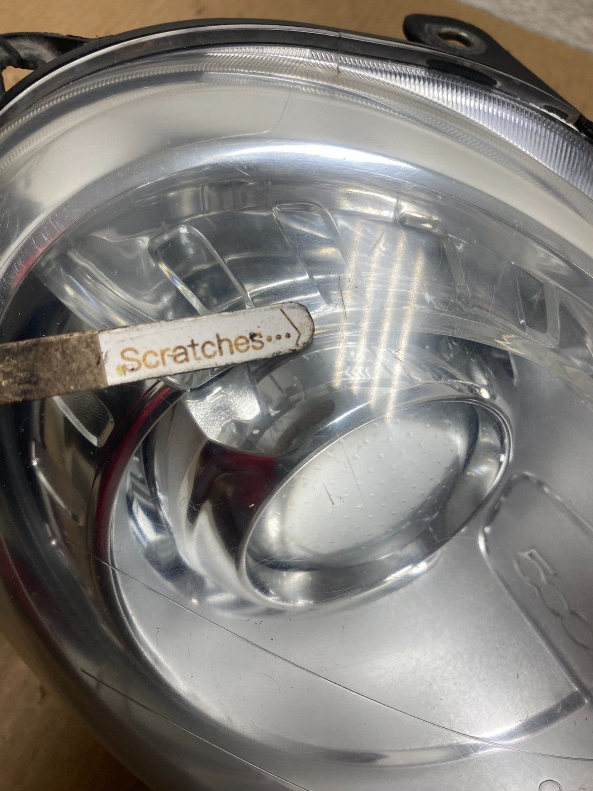 2012 to 2017 Fiat 500 Right Passenger RH Halogen Headlight AI6790 DW3