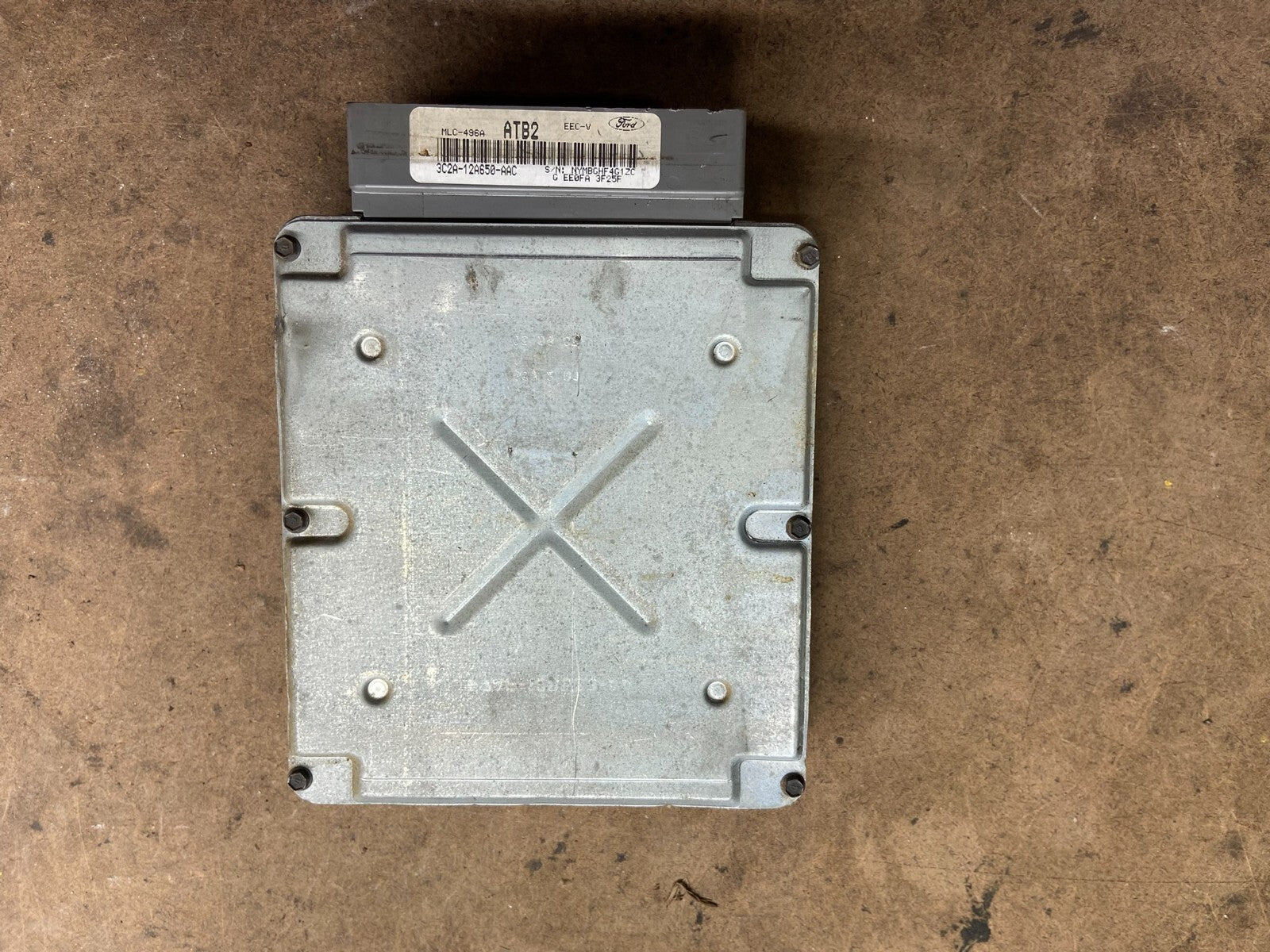 2003 Ford E-Series 4.6L Van Engine Computer Module 3C2A-12A650-AAC M9758 DG0