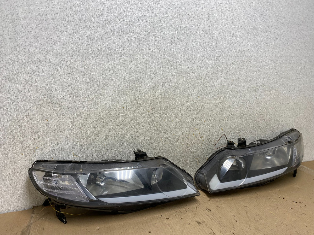 2006 2007 2008 Honda Civic Sedan Left+rIGHT Set LED Headlights AH7688 DG1