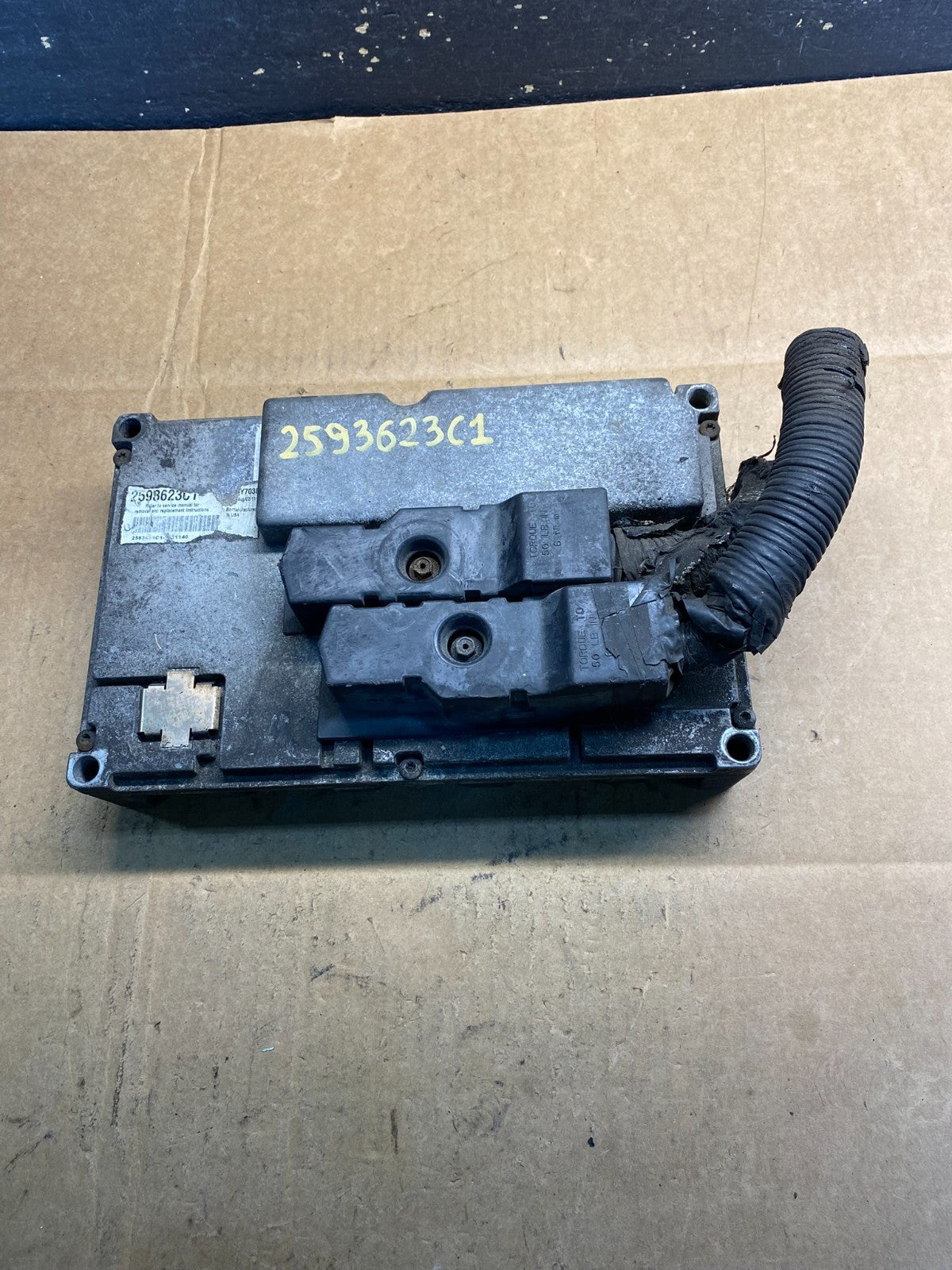 International Navistar T466E Diesel Engine Computer ECM ECU 2593623c1 AB3848 DG0