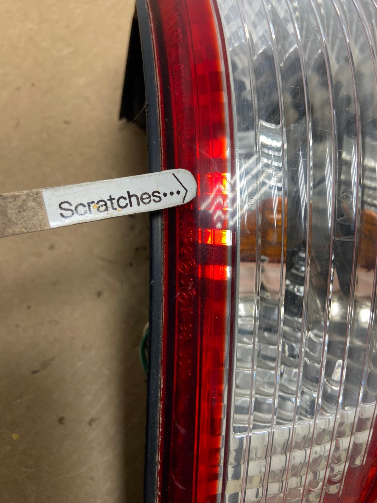 2001 2002 2003 Toyota Sienna Right Passenger Rh Side Tail Light OEM AC1384 LK3