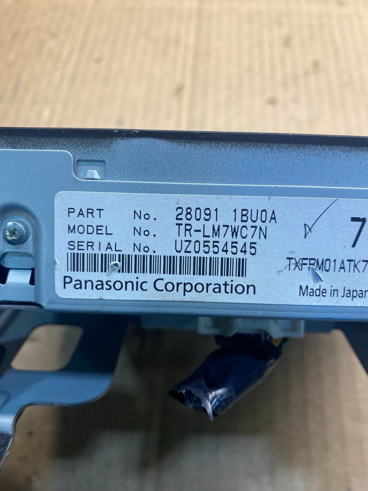 2011 - 2012 Infiniti G35 Information Display Screen 280911BU0A OEM AB4313 DG6