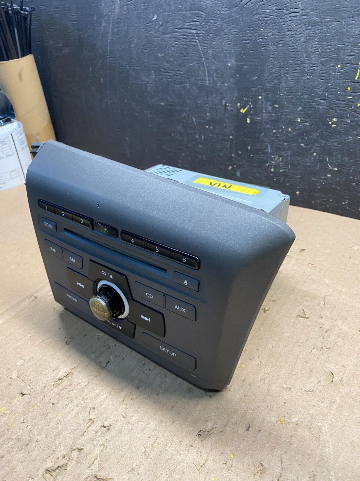 2012 Honda Civic Radio  Climate Control Air Vent Bezel  R8886 DG2
