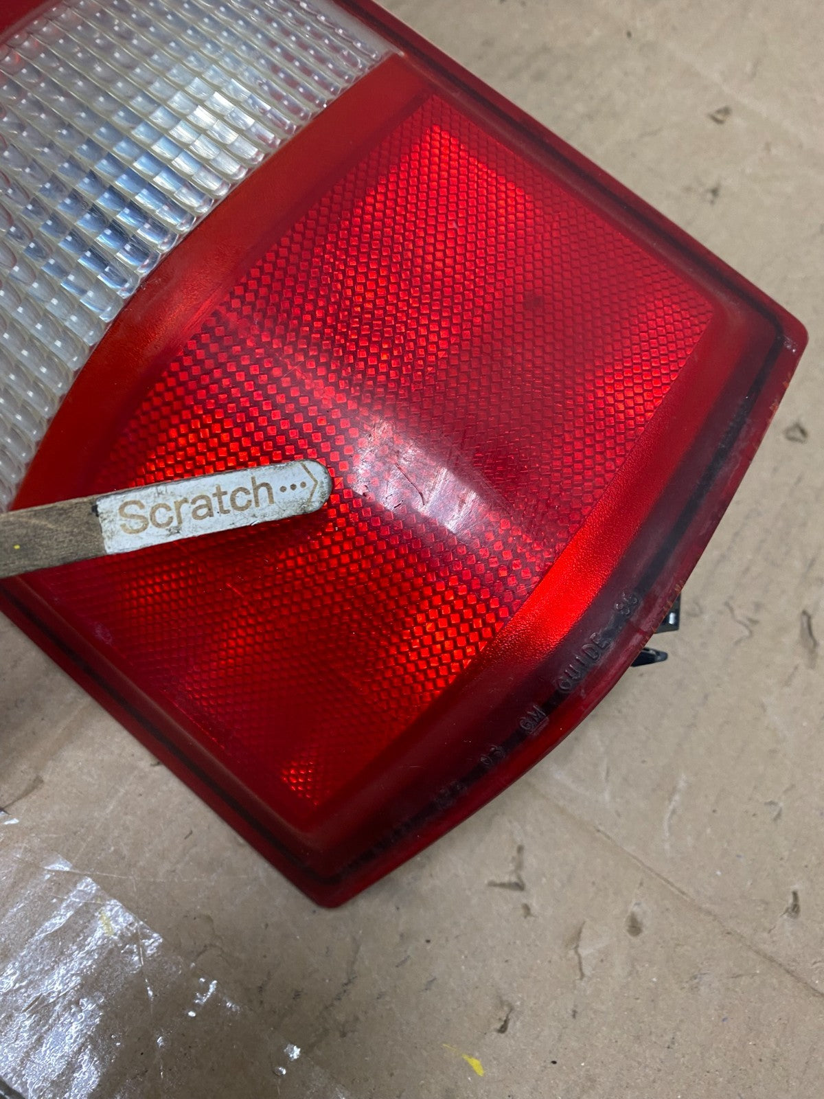 2003 to 2017 Chevrolet Express 1500 Left Driver Side Tail Light Oem U6676 DW4
