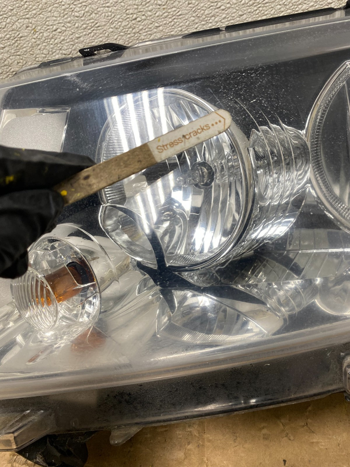 2011-2013 Jeep Grand Cherokee Left+Right Halogen Headlights V6374 DW3