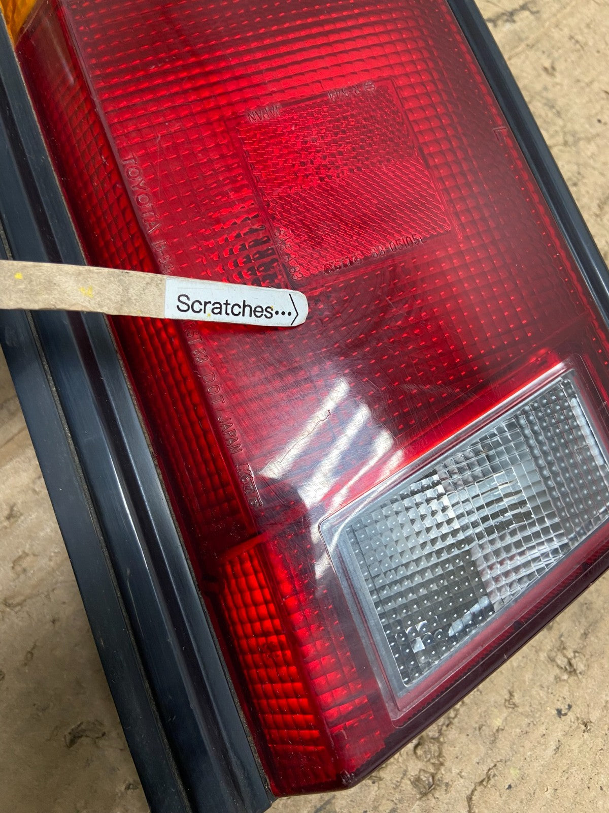 1983 to 1989 Toyota Tercel Left Driver LH Side Tail Light Oem AA8528 DG3