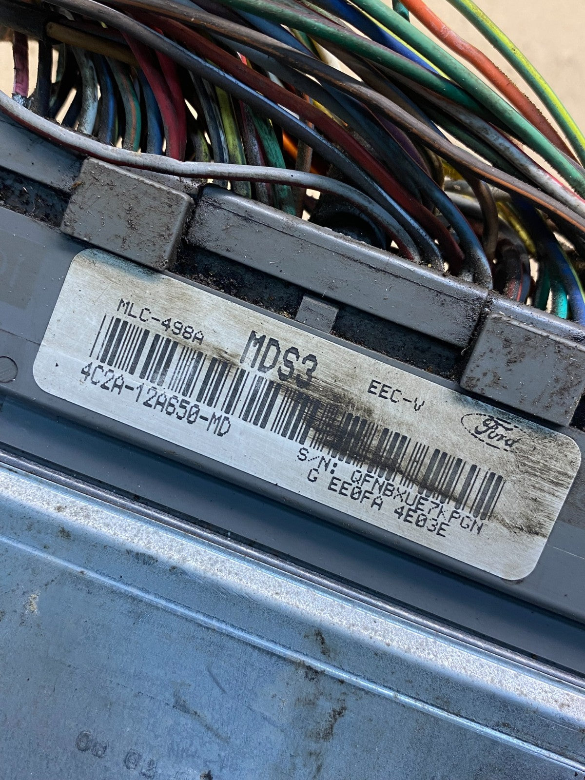 2004 Ford Van E250 4.6L Engine Control Module 4c2a-12a650-md AI5301 DG2