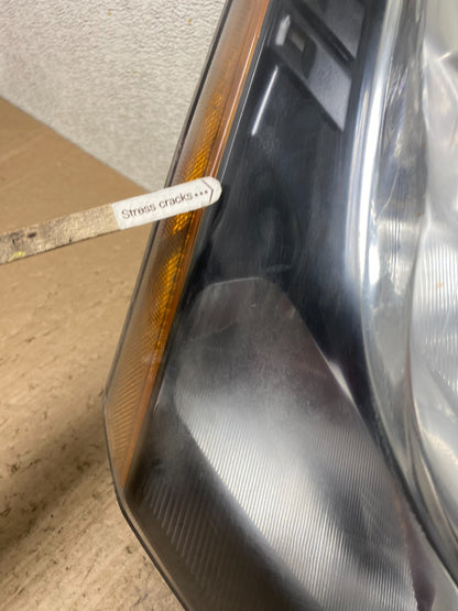 2010 2011 2012 Nissan Sentra Halogen Right Passenger Black Headlight Q2858 DW7