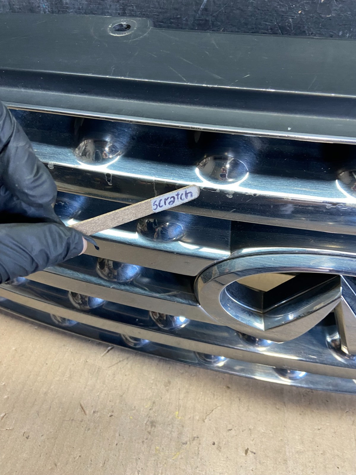 2003 2004 2005 Infiniti FX35 Grill Grille W/ Emblem Oem Q5675 DG4
