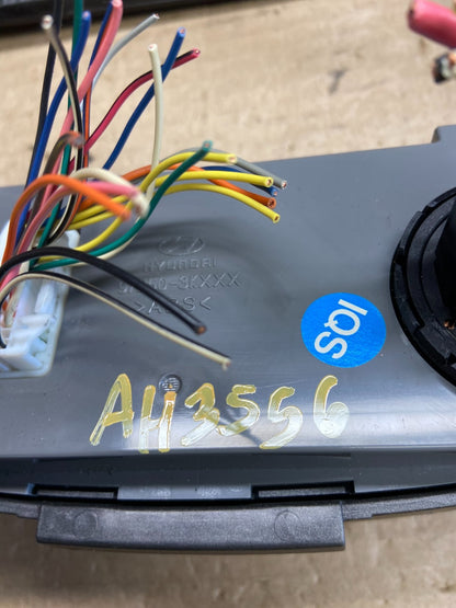 2009 - 2010 Hyundai Sonata Center Radio Climate Control Air Vent Bezel AH3556 DG6