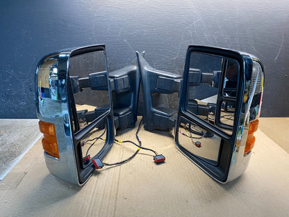 2008 - 2016 Ford F250 F350 Left+Right Set Turn Sgn Door Heated Mirror af6968 DG10