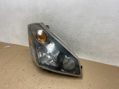2004 to 2009 Nissan Quest Right Passenger RH Black Headlight TYC AH7652 DW2