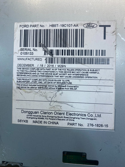 2017 2018 2019 Ford Explorer Audio Equipment Radio Receiver AM FM CD aa1840 DG6