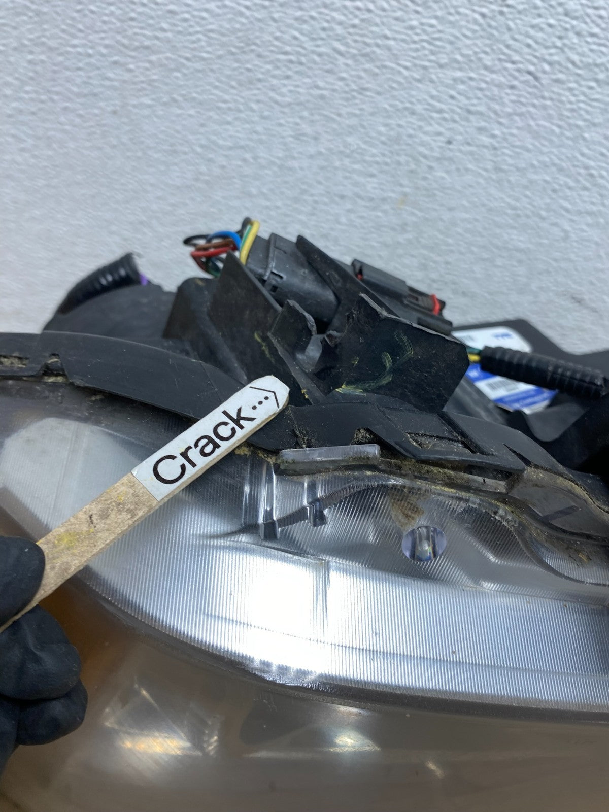 2010 to 2015 GMC Terrain Halogen Left Driver Lh Side Headlight TYC AD4031 DW5