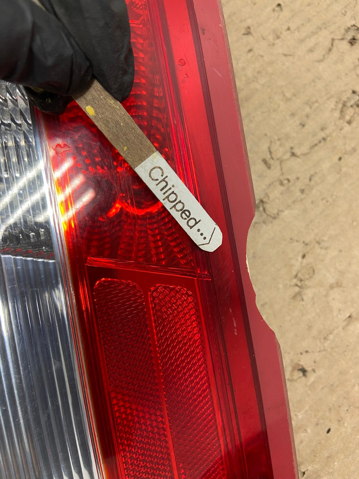 2007-2009 Lincoln Zephyr MKZ Right Passenger Side Tail Light Inner AH5945 LK4