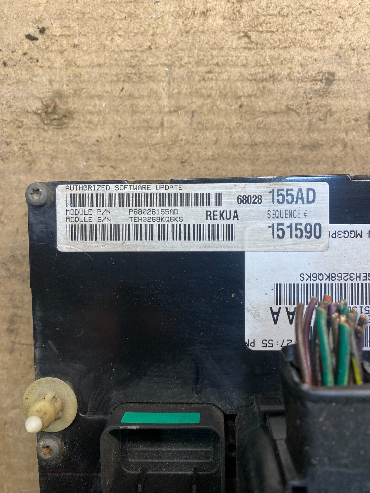2009 to 2010 Jeep Grand Cherokee Computer Engine Control ECU ECM AA2877 DG4