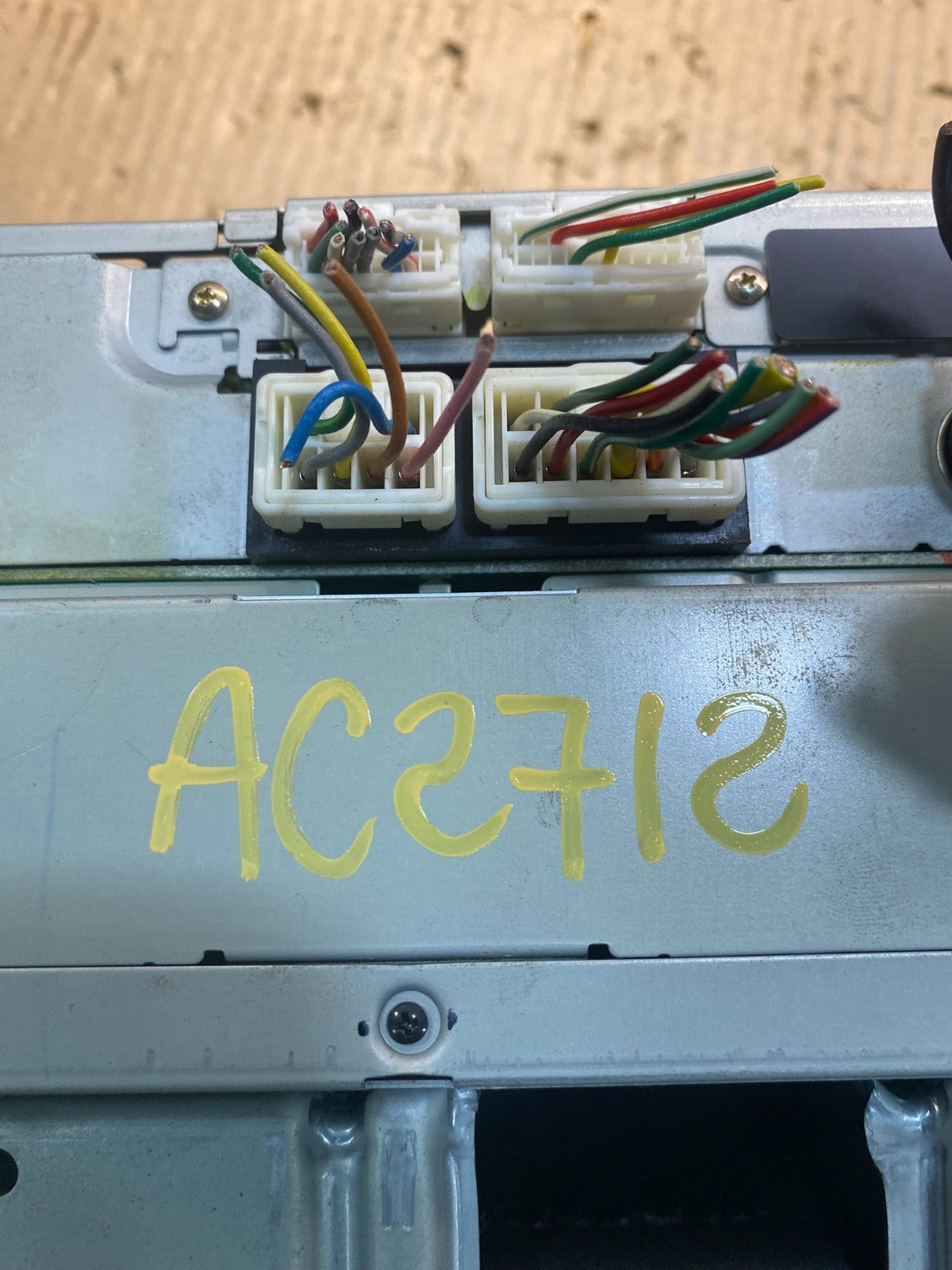 2003 - 2004 Infiniti G35 AM/FM Radio Climate Control Panel AC2712 DG7