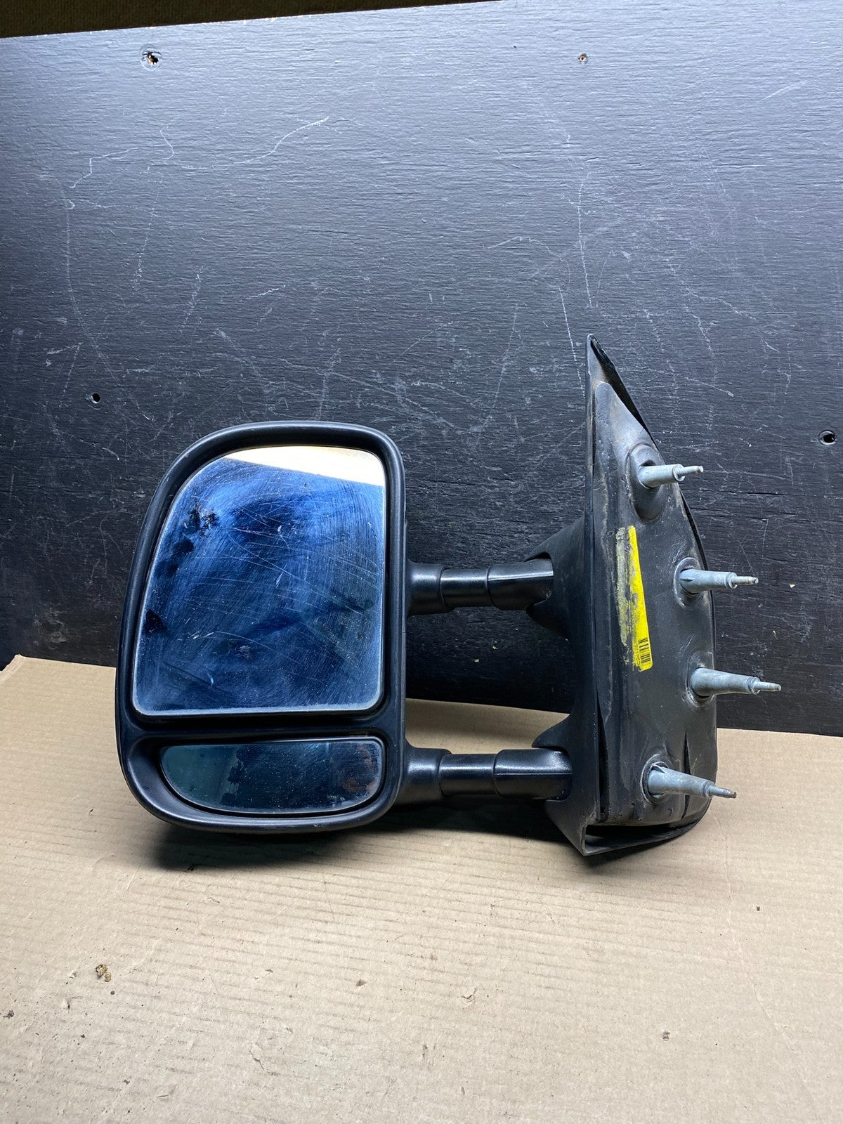 2002 to 2008 Ford E150 Van Left Driver Side Door View Two Arm Mirror ah9692 DG8