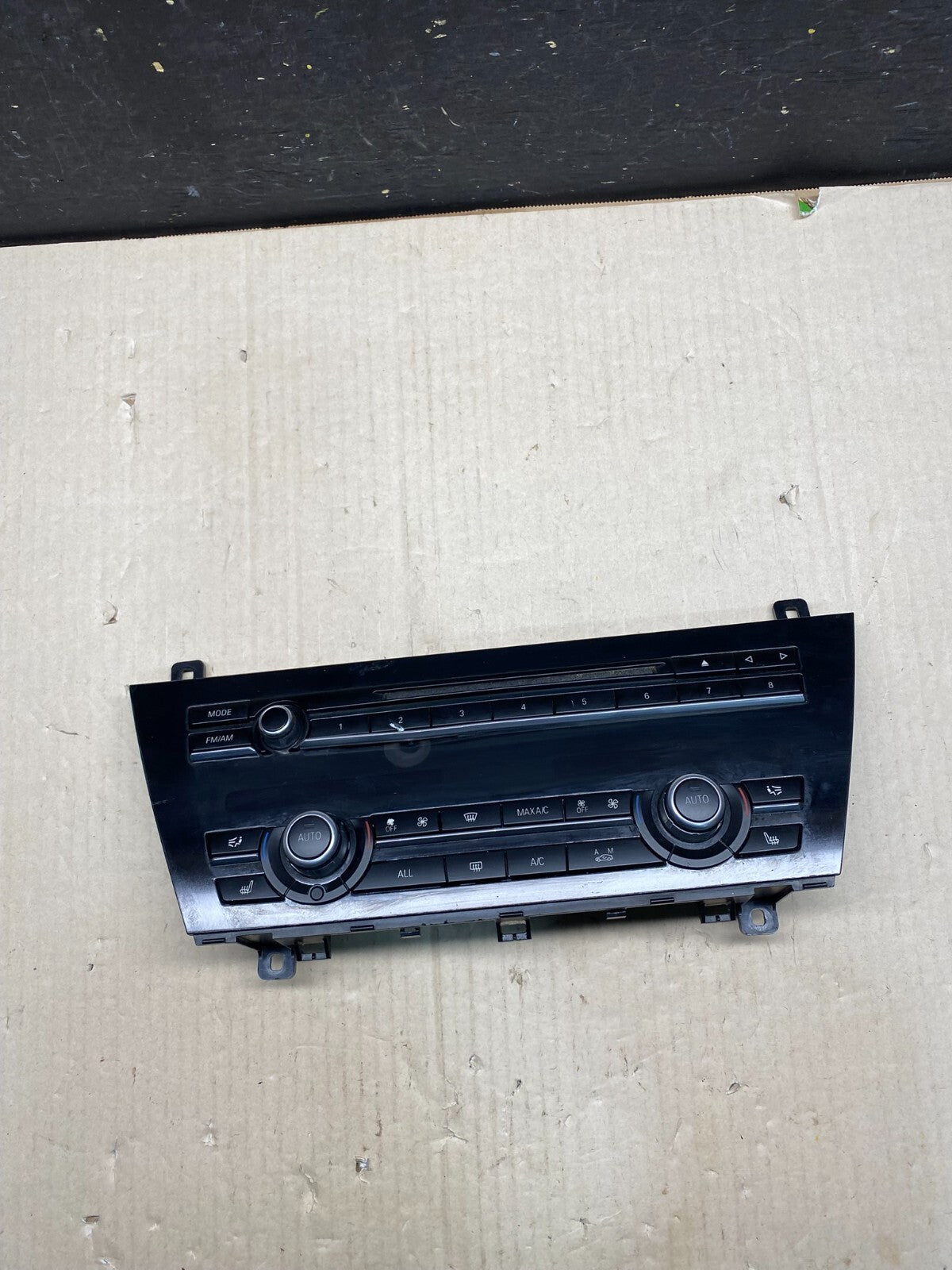 2012-2016 BMW F12 640i M6 Heater Ac Climate Radio Stereo Control OEM o1700 DG0