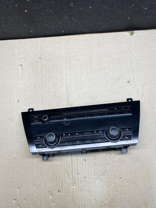 2012-2016 BMW F12 640i M6 Heater Ac Climate Radio Stereo Control OEM o1700 DG0