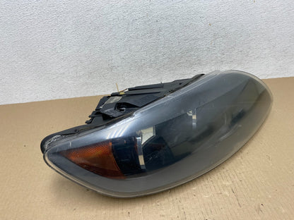 2007- 2009 Audi Q7 Right Passenger RH Side Black Halogen Headlight AE7019 DW2