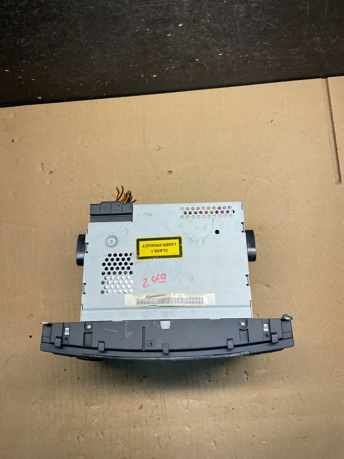 Damaged 2005-2009 Mercedes CLK320 CLK350 W209 Head Unit Radio Navi W4349 DG7