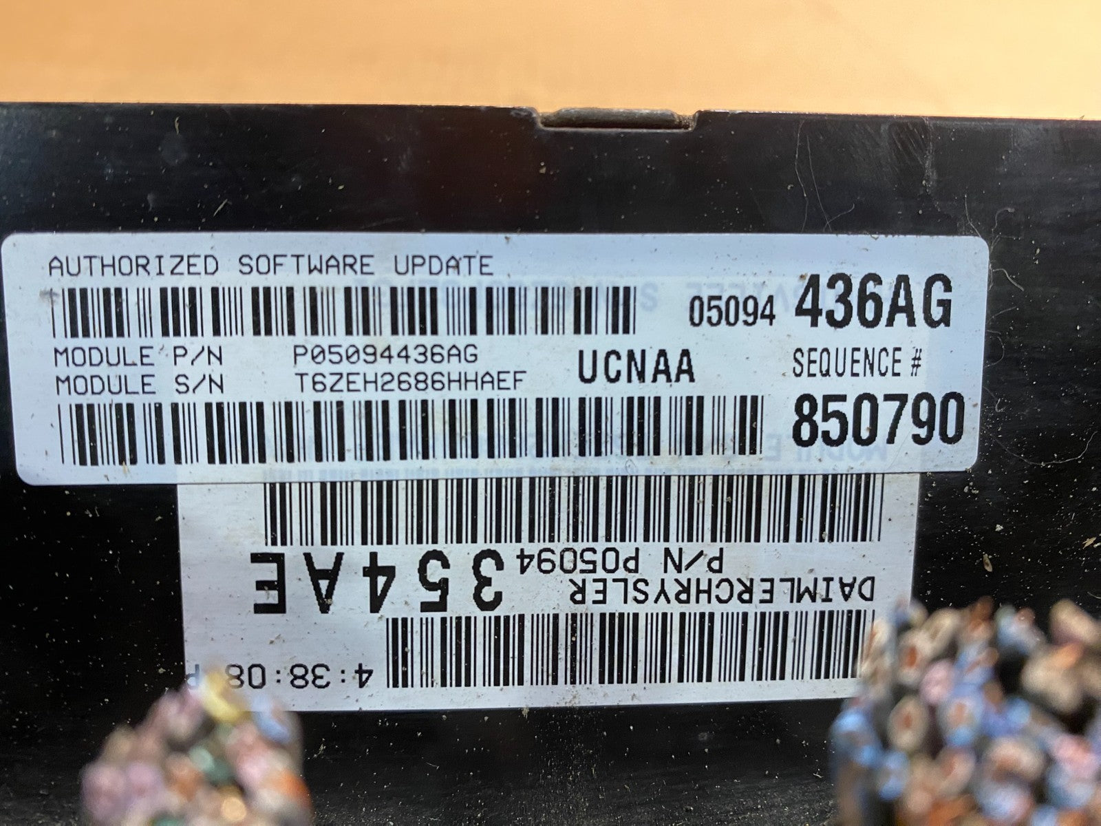 2007 Dodge RAM 1500 5.7L ECU ECM Engine Control Computer p05094436ag Z4729 DG4