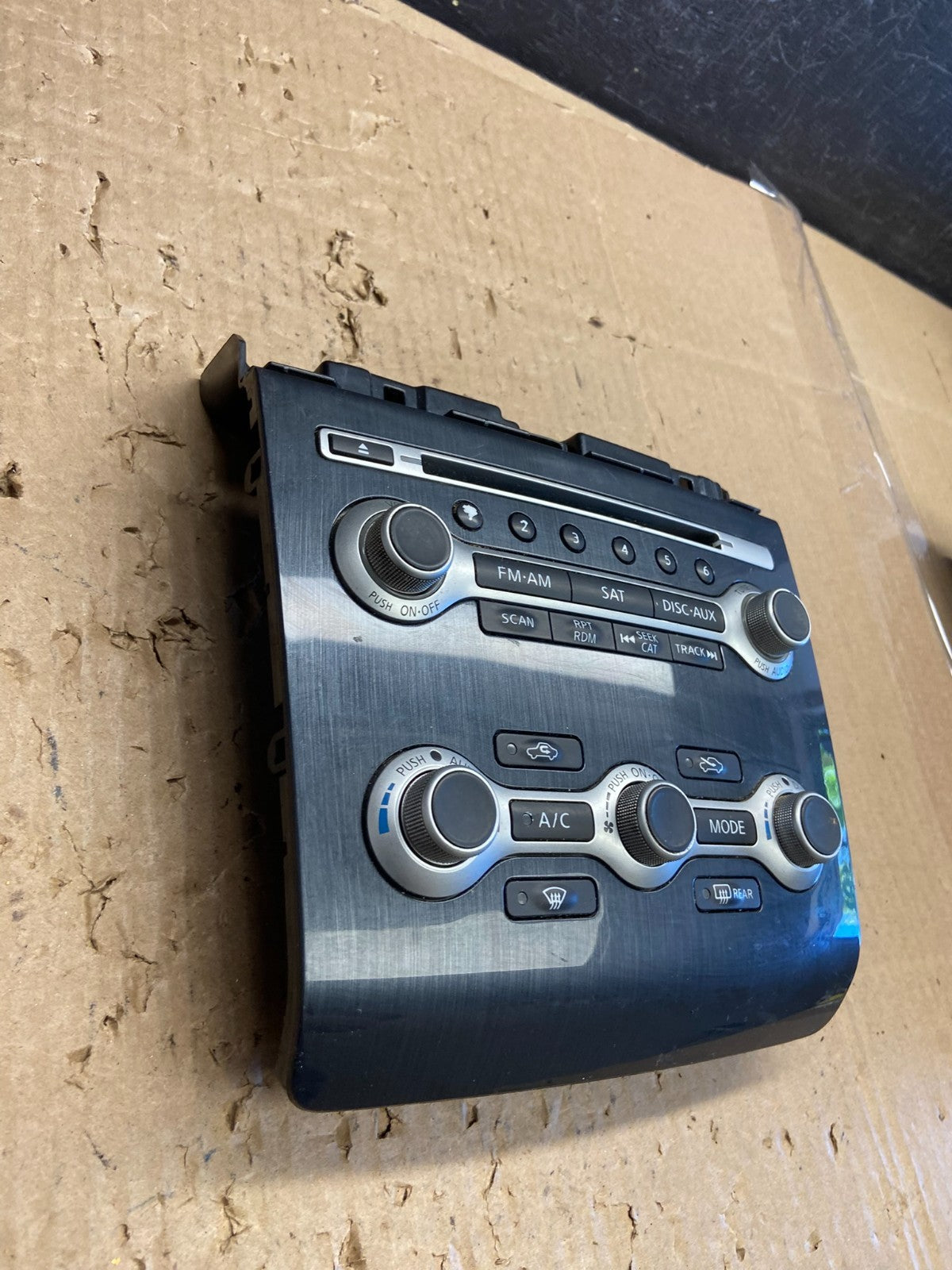 2012 2013 2014 Nissan Maxima Radio Audio Panel Control Bezel Trim ad6826 DG1