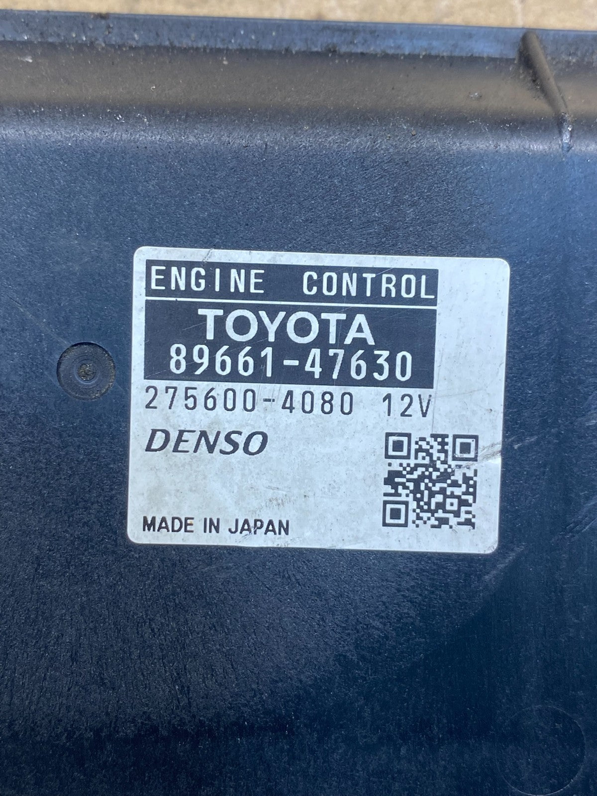 2016 to 2017 Toyota Corolla Engine Control Computer ECU PCM AG9574 DG2