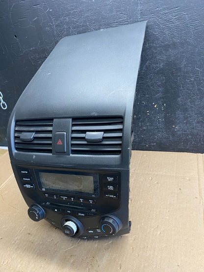 2003 to 2007 Honda Accord Radio CD Player Climate Control Switch aj1363 DG2